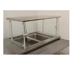 image of Advance Tabco NSGC-12-96 Stationary Sneeze Guard