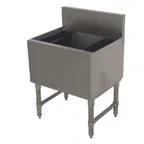 image of Advance Tabco PRI-19-36-10-XD 36" Stainless Steel Underbar Ice Bin with 10-Circuit Cold Plate