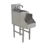 image of Advance Tabco PRRS-19-18 18" Underbar Blender Station with Dump Sink