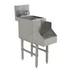 image of Advance Tabco PRRS-24-12 12" Underbar Blender Station with Dump Sink
