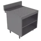 image of Advance Tabco PRSCO-24-18-M Prestige Underbar Drainboard Cabinet, Open Front