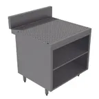 image of Advance Tabco PRSCO-24-24-M Prestige Underbar Drainboard Cabinet, Open Front