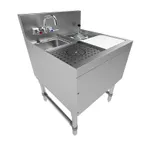 image of Advance Tabco PRSP-25-24 Underbar Sink Units, 1 Compartment without Drainboard