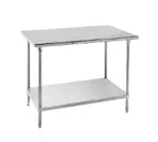 image of Advance Tabco SAG-308 96" Stainless Steel Top 85" - Work Table