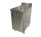 image of Advance Tabco SHK-302 24" Freestanding Hand Sink with Faucet - 18 gauge