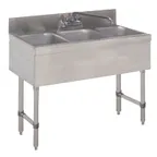 image of Advance Tabco SLB-33C-X 36" Underbar Sink Units, 3 Compartment without Drainboard - Flyer