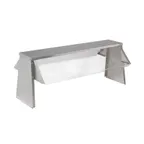 image of Advance Tabco TBS-2 Buffet Shelf with Breath Guard, Double Sided, Self-Serve
