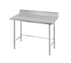 image of Advance Tabco TKMS-365 60" Stainless Steel Top 54" - 62" Work Table
