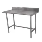 image of Advance Tabco TKSLAG-307-X 84" Stainless Steel Top 73" - Work Table