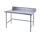 image of Advance Tabco TSKG-305 60" Stainless Steel Top 54" - 62" Work Table