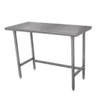 image of Advance Tabco TSLAG-303-X 36" Stainless Steel Top - 38" Work Table