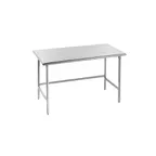 image of Advance Tabco TSS-362 24" Open Base Work Table, Stainless Steel Base / Flat Top (Without Backsplash)