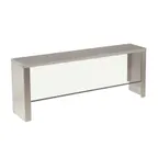 image of Advance Tabco TSS-3 Serving Shelf with Breath Guard, Single Sided, Full-Service
