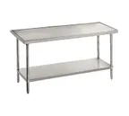 image of Advance Tabco VLG-485 Work Table, 60"W X 48"D