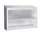 image of Advance Tabco WCO-15-60 60" 430 Stainless Steel Open Wall Mounted Cabinet 