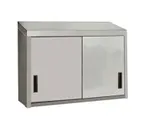 image of Advance Tabco WCS-15-72 430 Stainless Steel Enclosed Wall Mounted Cabinet - 72" x 15"