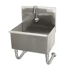 image of Advance Tabco WSS-14-21EF 18" Wall Mounted Hand Sink with e-Faucet - 16 gauge