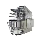 image of American Eagle AE-250K-SS Spiral Mixer with 250 qt Removable Bowl, 2-Speed, 396 lbs Dough Capacity