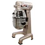 image of American Eagle AEG-30A Floor Model 30 qt Planetary Mixer with Timer, #12 HUB, 3-Speed, 1 hp