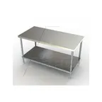 image of AERO Mfg 2TG-4260 Premium Work Table, 60"W X 42"D X 35"H