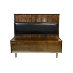 image of AAA Furniture Wholesale FB48D GR4 Booth, Wood Back, Grade 4 Uph