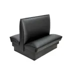 image of AAA Furniture Wholesale PB48D-DUCE GR5 Duce Booth, Plain Back and Upholstered Seat, Grade 5 Uph