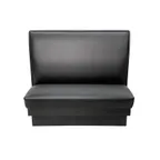image of AAA Furniture Wholesale PB48S GR4 Booth, Plain Back and Upholstered Seat, Grade 4 Uph