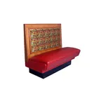 image of AAA Furniture Wholesale PC42D-DUCE GR6 Duce Booth, Upholstered Seat, Grade 6 Uph