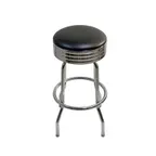 image of AAA Furniture Wholesale SRB/BAND BVS Bar Stool with Upholstered Seat
