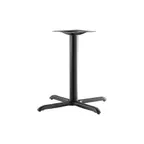 image of AAA Furniture Wholesale TB3333BH Bar Height Cast Iron Table Base, 33x33, Black Matte Finish