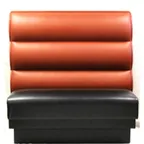 image of AAA Furniture Wholesale TTB36D-DUCE GR5 Duce Booth, Upholstered Seat, Grade 5 Uph