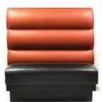 image of AAA Furniture Wholesale TTB36D-DUCE GR6 Duce Booth, Upholstered Seat, Grade 6 Uph