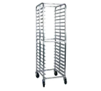image of Winholt AL-1820B-XB 20 Pan Full Height Mobile End Load Aluminum Bun / Sheet Pan Rack