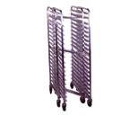 image of Winholt AL-1820N 20 Pan Full Height Mobile End Load Aluminum Nesting Bun / Sheet Pan Rack
