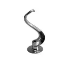 image of Alfa International 20DS Spiral Dough Hook, 20 Quart, Cast Aluminum