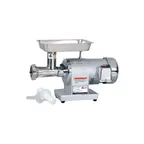 image of Alfa International MC-12 1 HP Meat Grinder, 110V/60Hz 9A 750W, #12 Hub, 1/8" & 3/16" Plates, 480-720 lbs/hr, NSF/ETL