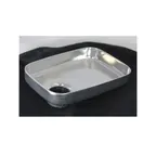 image of Alfa International MC5 PAN Pan, For Meat Grinder (Mc-5), Stainless Steel