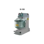 image of Alfa International S-100 Spiral Mixer with 100 qt Fixed Bowl, 2-Speed, 4-3/4 hp