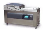 image of Alfa International VP600 Vacmaster Double Chamber Vacuum Sealer, Floor Model, 28.5"W x 21.8"D Chambers, 32" Seal Bars, Stainless Steel, 3HP, 220V