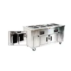 image of Alluserv AHF2HIB 38" Evolution Series Electric Hot Food Counter, (2) Wells