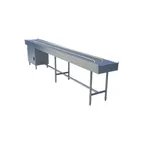 image of Alluserv BBC14 Stainless Steel Band Belt Tray Make-Up Conveyor w/ 14 Section