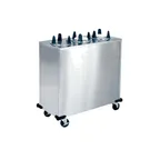 image of Alluserv EPD209 Enclosed Plate Dispenser, Mobile, For 8-1/4" - 9-1/8" Plates