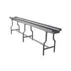 image of Alluserv RC14 Stainless Steel Roller Tray Make-Up Conveyor w/ 14 Section