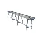 image of Alluserv SWC10 Stainless Steel Skate Wheel Tray Make-Up Conveyor w/ 10 Section