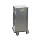 image of Alluserv TC12-12 Stainless Steel 12 Tray Elite Meal Delivery Cart w/ 1 Compartment