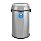 image of Alpine Industries ALP470-65L-1-R Recycling Receptacle, 17 Gallon (65 Liter)