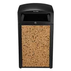 image of Alpine Industries ALP471-40-STO Outdoor/Indoor Trash Receptacle