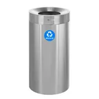 image of Alpine Industries ALP475-27-R Recycling Can, 27 Gallon (102 Liter)