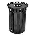 image of Alpine Industries ALP479-38 Alpine Industries Outdoor Metal Waste Receptacle