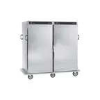 image of Alto-Shaam 1000-BQ2/192 Full 2-Door Solid Heated Cabinet, 192-Plate Capacity, Halo Heat, 6" Casters